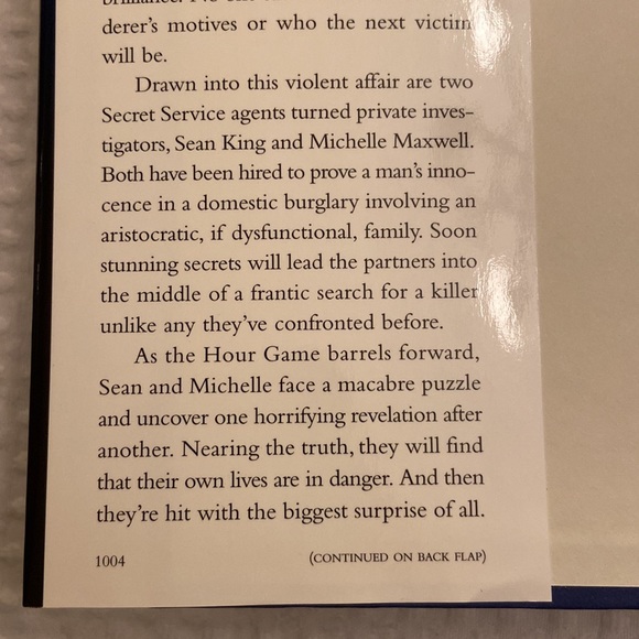 HOUR GAME by David Baldacci Hardback Book w/ Dust Jacket - Picture 3 of 6